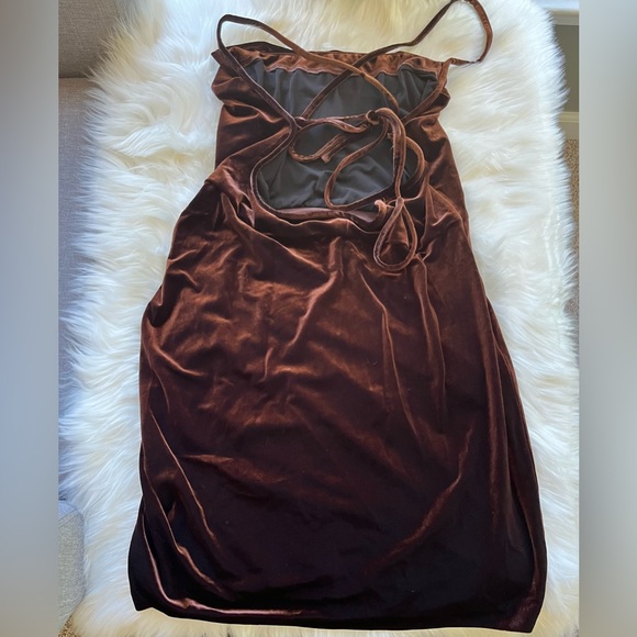 Amanda Uprichard mini velvet dress - Picture 6 of 6